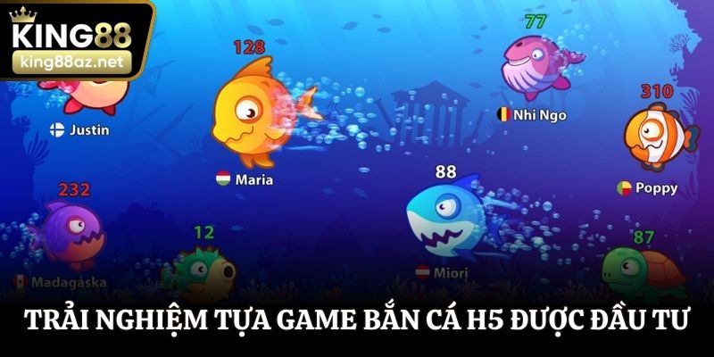 Trải nghiệm tựa game bắn cá H5 được đầu tư bài bản