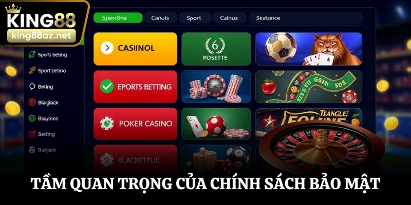 Tầm quan trọng của chính sách bảo mật