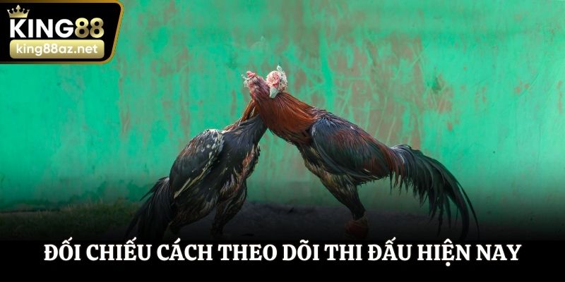 Đối chiếu cách theo dõi thi đấu hiện nay