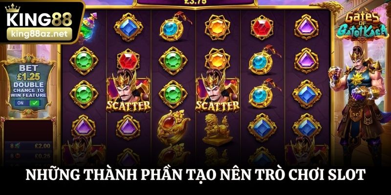 Những thành phần chính tạo nên trò chơi slot