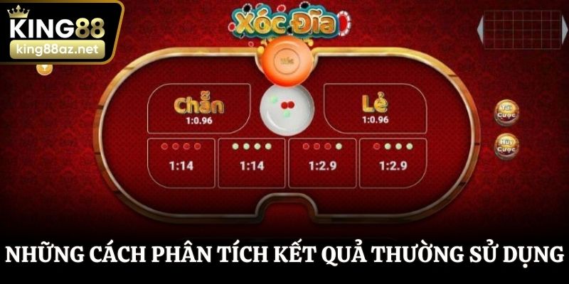Những cách phân tích kết quả thường được sử dụng