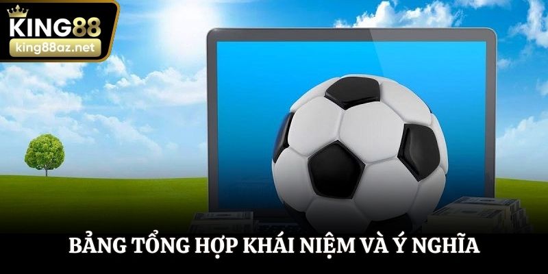 Bảng tổng hợp khái niệm và ý nghĩa